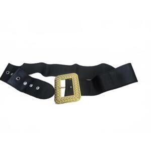 Forum Novelties Men's Deluxe Adult Santa Belt Costume Accessory, Black, One Size